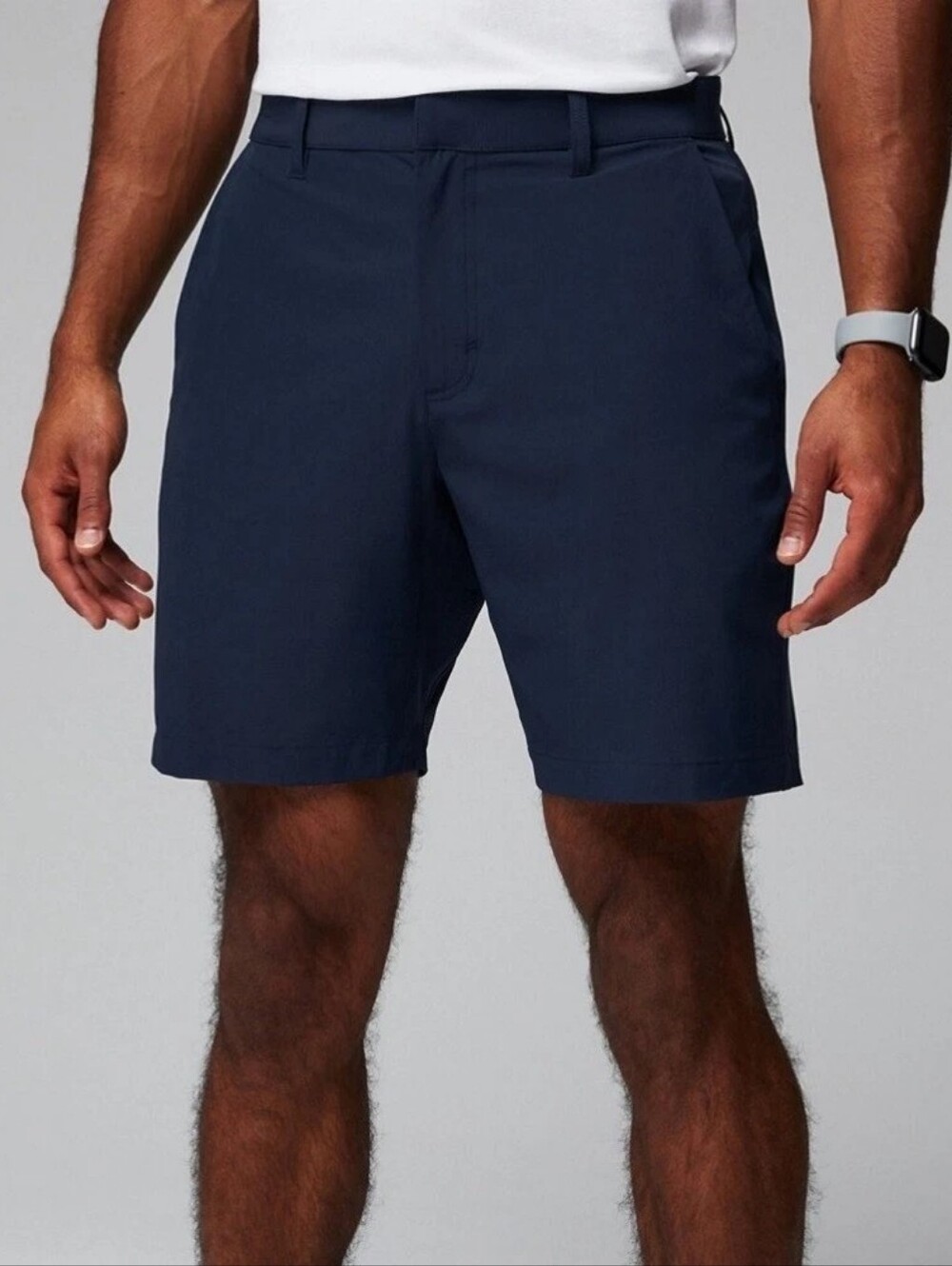 Fabletics Men's The Only Short XL Navy 8" Inseam